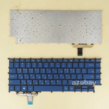 ABD Kore samsung klavye np950sbe 950sbe, Arkadan aydınlatmalı, Mavi, Çerçeve Yok 0