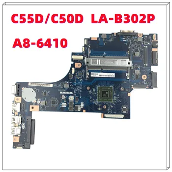 K000891410 LA-B302P TOSHİBA SATELLİTE C50D C55D C55D-B C55D-B5310 Laptop Anakart A8-6410 2.0 GHz Tamamen Test Edilmiş