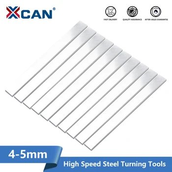 XCAN 4-5mm HSS Beyaz çelik Kesici Dönüm Araçları CNC torna tezgahı Takım Çubuğu Beyaz Çelik Torna İşleme Araçları