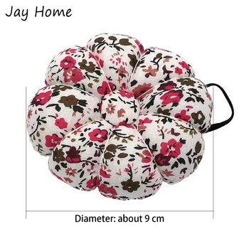1 Adet Giyilebilir Çiçek Bilek Pin Yastıkları Dikiş İğnesi Pin Yastık Elastik bileklik İğneler Tutucu İğne Dikiş 1