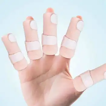 Parmak Sabitleyici Destek Ayarlanabilir Ayrılabilir Düzeltme Artrit Ağrı Rahatlatmak Şişlik Sert Tetik Parmak Ateli El Koruyucu
