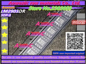 Aoweziic 100 % yeni ithal orijinal LM2903DR LM2903 çift voltaj karşılaştırıcılar SOP - 8 IC çip