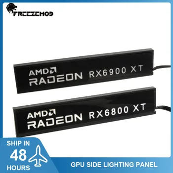 GPU Yan Panel RTX3090 3080 3070 3060 GTX ROG RX6800 / 6900XT Ekran Kartı Aydınlatma Plakası İnanç Lambası Su Soğutucu RGB AURA SYNC