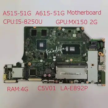 Nokotıon Acer Aspire 5750 5750G için laptop anakart HM55 ddr3 HD5650M 1 GB ücretsiz cpu.