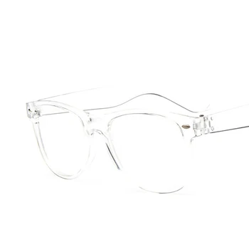 2023 Sahte Gözlük Yeni Tasarım Kristal Şeffaf Çerçeve Şeffaf Çerçeve Gözlük Kare Göz Gözlük Şeffaf Lens 5