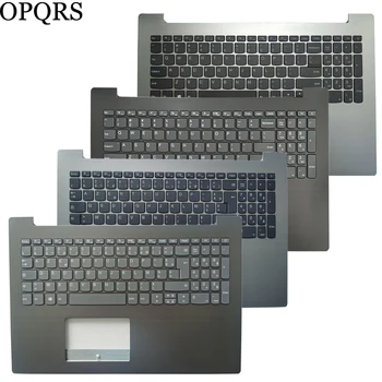 YENİ ABD / Fransız FR laptop klavye için Lenovo IdeaPad 320-15 320-15IAP 320-15AST 320-15IKB Palmrest ile Üst Kılıf kapak
