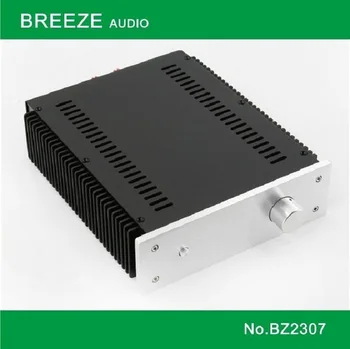 BRZHIFI BZ2307 çift radyatör için alüminyum kasa güç amplifikatörü