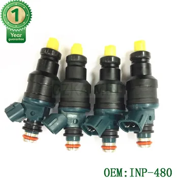 Akış Uyumlu yakıt enjektörü OEM INP - 480 Uyar Ford Mazda 626 İçin Prob 2.0 Enjektör memesi INP480 F32Z-9F593-A, FS01-13-250, 2