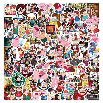 10/30/50/100 Adet Yerçekimi Falls Çıkartmalar Karikatür Anime Sticker Dizüstü Kırtasiye Pvc Su Geçirmez Çıkartmaları çocuk oyuncağı Doğum Günü Hediyeleri