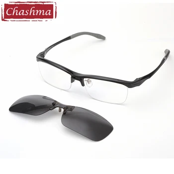 Chashma Marka En Kaliteli TR 90 Tasarımcı Gözlük Moda Optik Gözlük Çerçeveleri Spor Gözlük Polarize Klipler Lensler