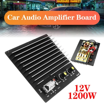 12V 1200W Araba Ses Yüksek güç amplifikatörü Amp Kurulu Güçlü Subwoofer Bas Amp Araba Oyuncu