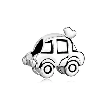 Yeni Slayt Ücretsiz Kargo Gerçek Araba Boncuk Cazibe Bilezik ve Takı Aksesuarları Pandora Bilezik Uygun Cazibe 