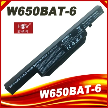 YENİ W650BAT-6 Laptop Batarya için Hasee K750D K570N K710C K590C K750D K610C K650D G150SG G150S G150TC G150MG W650S