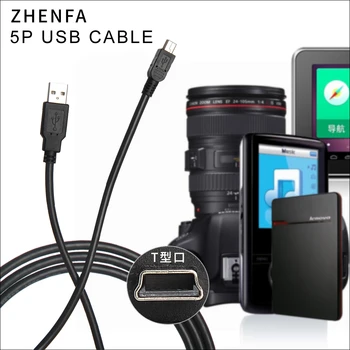 Zhenfa USB PC Veri senkronizasyon kablosu Kablosu CANON Kamera için IFC-300PCU EOS 10D EOS M EOS 80D EOS 5D Mark II Mark III Rebel T1i T2i T4i