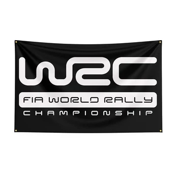 dekor için 3x5 WSC Racings Bayrak Polyester Baskılı Araba Yarışı Afiş