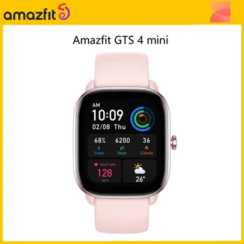 2022 Küresel Sürüm Amazfit GTS 4 Mini Smartwatch Alexa İle Dahili 24H Kalp Hızı 120 Spor Modları akıllı saat relogio