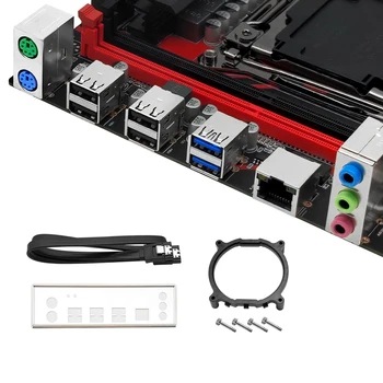 MAKİNİST E5 RS9 Anakart Seti LGA 2011-3 Combo Xeon E5 2680 V3 CPU İşlemci Kiti 2 * 8GB = 16GB DDR4 ECC RAM Bellek ATX 3