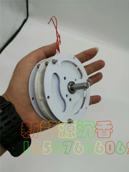 Minyatür Disk tipi Demirsiz Üç fazlı Sabit Mıknatıslı Fırçasız Jeneratör DIY, Düşük Hız, Düşük Direnç, Yüksek Verimlilik