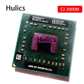 Hulics Kullanılan AMD E2 Serisi E2-3000M-EM3000DDX22GX E2 3000M 1.8 G 35W Dizüstü bilgisayar CPU İşlemci Soketi FS1