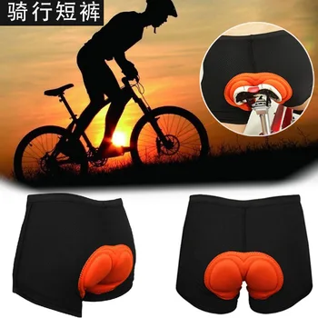 Yüksek Kalite Unisex Siyah bisiklet Şort Rahat Iç Çamaşırı Sünger Jel 3D Yastıklı Bisiklet Kısa Boyutu S-XXXL Bisiklet Kısa pantolon