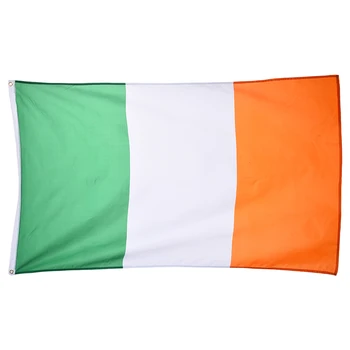 Yeni 150x90 cm / 90x60 cm Eire Afiş Ulusal Cumhuriyeti Bayrağı İrlanda Ülke Ev Dekorasyon Afiş 3X5FT
