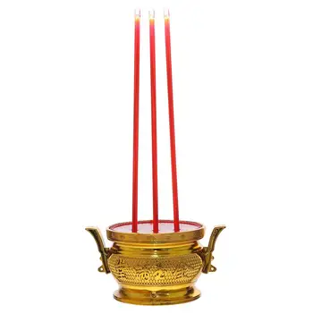 LED mum lamba Budist elektrik mum ışığı Avalokitesvara Buda zenginlikleri onur Çin sevinçli Yeni yıl düğün sopa kağıt