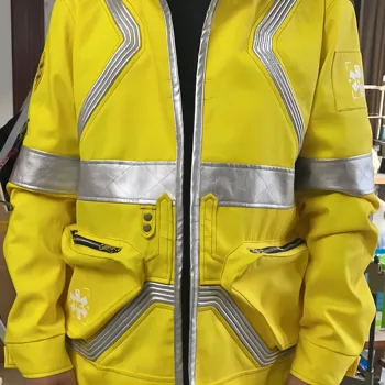 David Martinez Cosplay Kostümleri Sarı ışık Ceket Anime CYBERPUNK EDGERUNNERS Ceketler Erkekler İçin Ceket Hoodie Fermuar Punk 4