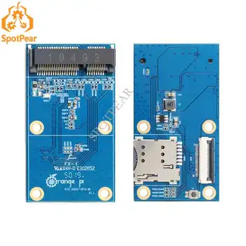 Turuncu Pi 4B genişletme kartı pcıe soket opı4/4B geliştirme kurulu mini PCIE arabirim adaptörü kurulu