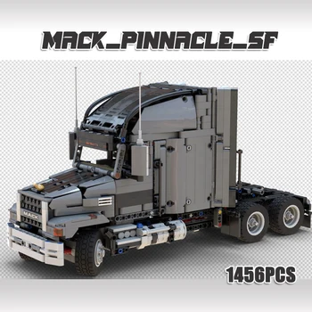 MOC Yapı Taşı Şehir Teknik Mühendislik Ağır damperli kamyon Araç Araba Tuğla Mack Teknoloji Römork Pinnacle Römork Kafa