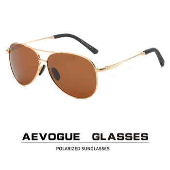 AEVOGUE Polarize Güneş Gözlüğü Gözlük Moda Aksesuarları Shades Güneş Kadınlar Açık Pilot UV Güneş Gözlüğü Erkekler Için AE1257