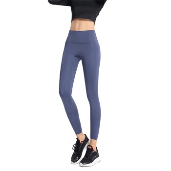 Kadın Tayt Spor Koşu Yoga Pantolon Yüksek Bel Dikişsiz Spor Tayt Push Up Leggins Enerji Spor Giyim Kız leggins 4