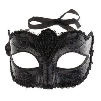 1 adet 18x12 cm Seksi Kadın Dantel Maske Yarım Yüz Maskeleri süslü elbise Karnaval Parti dans kostümü maskeli balo maskesi