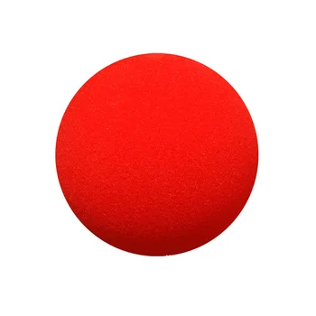 1 ADET Kırmızı Süper Sünger Topu (Çap 10 cm) sihirli Hileler Yumuşak Top Yakın Çekim Illusion Hile Prop Komik Görünen / Ufuk Magia