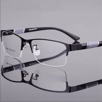 Yeni Trend Okuma Erkekler ve Kadınlar Yarım Çerçeve Gözlük PC çerçeve Değişim İş Ofis Erkek Reçeteli очки oculos gözlük 