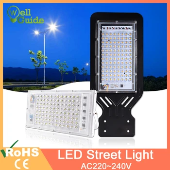 LED projektör 100W 50W Dış aydınlatma Duvar Lambası Su Geçirmez IP65 AC 220V 240V Led sokak lambası Endüstriyel Bahçe Alanı Park