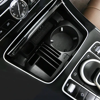 Araba Konsolu Su Bardağı Tutucu Değiştirme saklama kutusu Mercedes Benz E Sınıfı İçin W213 C Sınıfı W205 GLC 2015-2018 Oto Aksesuarları