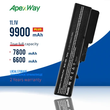 Apexway 9 Hücreleri L09M6Y02 dizüstü lenovo için batarya Ideapad Z570 G560 B570E G780 G770 Z560 G460 B470 V470 V300 Z370 Z460 B570