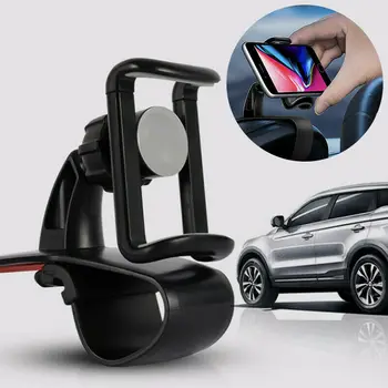 Evrensel 360 Derece Döndür kaymaz Cep telefon GPS Araba ön panel tutucu telefon tutucu stand braketi Dönebilen Anti bırakarak