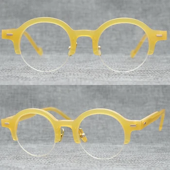 Yenilikçi ve yenilikçi yarım çerçeveli gözlük çerçevesi niş tasarımı