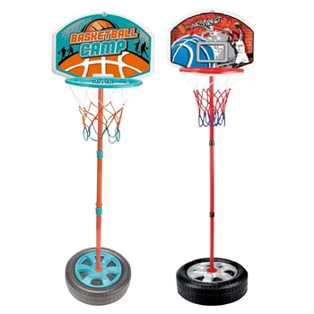 Ayarlanabilir Yükseklik çocuk basketbolu Hoop çocuk basketbolu Hoop Elektronik Çetele İle Açık Havada ve Kapalı Hediyeler İçin