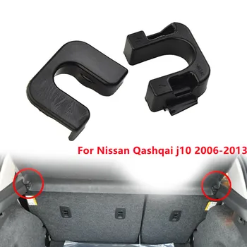 2 adet/takım Arka Boot Bagaj Yük Kapağı Parsel Raf Klipleri Pivot Braketi Dağı Kelepçeleri Nissan Qashqai İçin J10