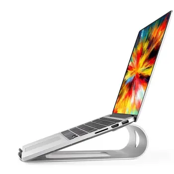 Mosible Alüminyum Alaşım Laptop Standı 11-17 inç Dizüstü Macbook Pro İçin Destek Standı / Hava kaymaz Soğutma Braketi