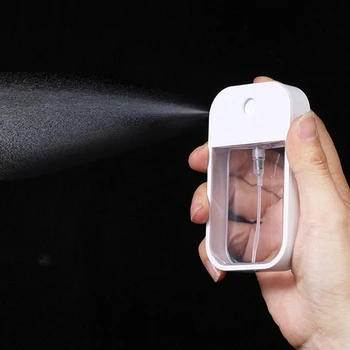Taşınabilir Doldurulabilir Sprey Şişesi Sis Püskürtücü Pompası Su Şişeleme Depolama Parfüm Alkol Sıvı Alt ambalaj şişesi Seyahat 45ml