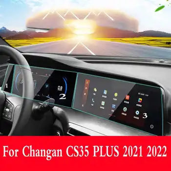 Changan CS35 artı 2021 2022 Araba GPS Navigasyon LCD Ekran Temperli Cam koruyucu film Anti-scratch Filmi İç Tamir