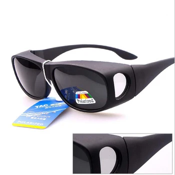 Setleri miyopi güneş gözlüğü polarize güneş gözlükleri Polarize gözlük çerçeveleri UV400 parlama önleyici polarize gözlük seti aynalar
