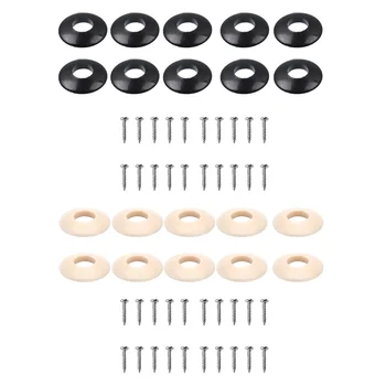 gitar Tuner Makine Kafası Düğmeleri için 10 adet Plastik Yıkayıcılar