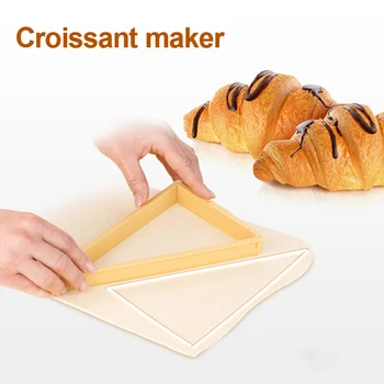 Plastik Kruvasan Kesici Kalıp Ev Yapımı ekmek ruloları Kalıp Kruvasan Makinesi Ekmek Hattı Kalıp Mutfak Pişirme Pasta Araçları