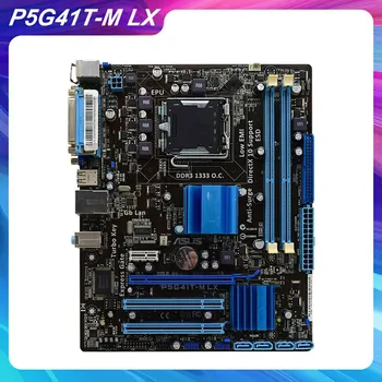 P5G41T-M LX Masaüstü Anakart LGA 775 Soket CPU SATA II USB2.0 8G DDR3 Çift Kanallı Bellek VGA Arayüzü Anakart