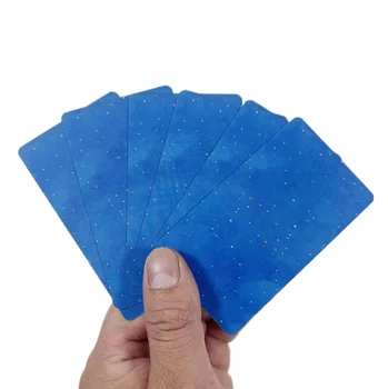 Geniş Tarot kartları beyaz kaplama Kenar Metal Teneke Kutu 10cm * 6cm tahta oyunları kağıt kılavuzu 2