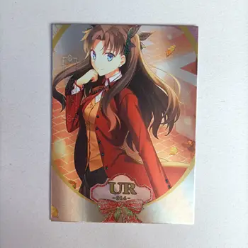 Tanrıça Hikayesi tanrıça bayram Yeni UR kart Yor Forger Tohsaka Rin anime karakterler bronzlaşmaya toplama kartı oyuncak arkadaşlar için hediyeler 4